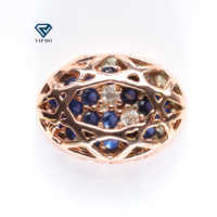 Hot Selling Ei plattiert Roségold hohl eingelegt Zirkon Kleidung Zubehör Diamant DIY Schuhe Taschen Ohrringe Halskette Diamant