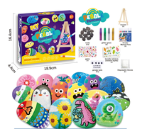 Jouets éducatifs STEM, peinture sur roche qui brille dans le noir, kit de bricolage, boîte de création, ensemble de jouets à dessiner pour les enfants de 2 à 13 ans, unisexe