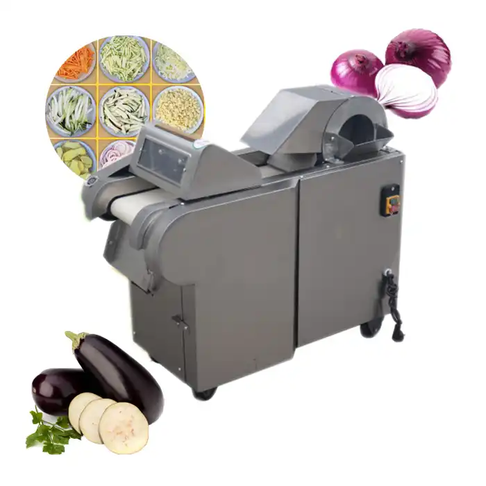 Electric Vegetable Dicer and Slicer Machine Commercial Vegetable