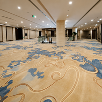 Modernes Design Luxuriöser Kommerzieller Bankettsaal Hotel-Bodenbelag Teppich Neues Design Fleckresistenter Axminster-Teppich für 5-Sterne-Hotels