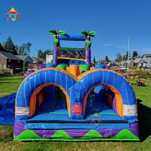 Parcours d'obstacles gonflable en PVC sur mesure WINWAYTOUS, nouvelle conception, pour sports de plein air, 5 à 10 passagers - Product Image 6