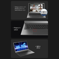 Harga terbaik WiFi 14 inci Notebook Bt5.3 dengan I7 Processor 512GB Hard Drive Win 11 Intel I5-12Th untuk game kantor