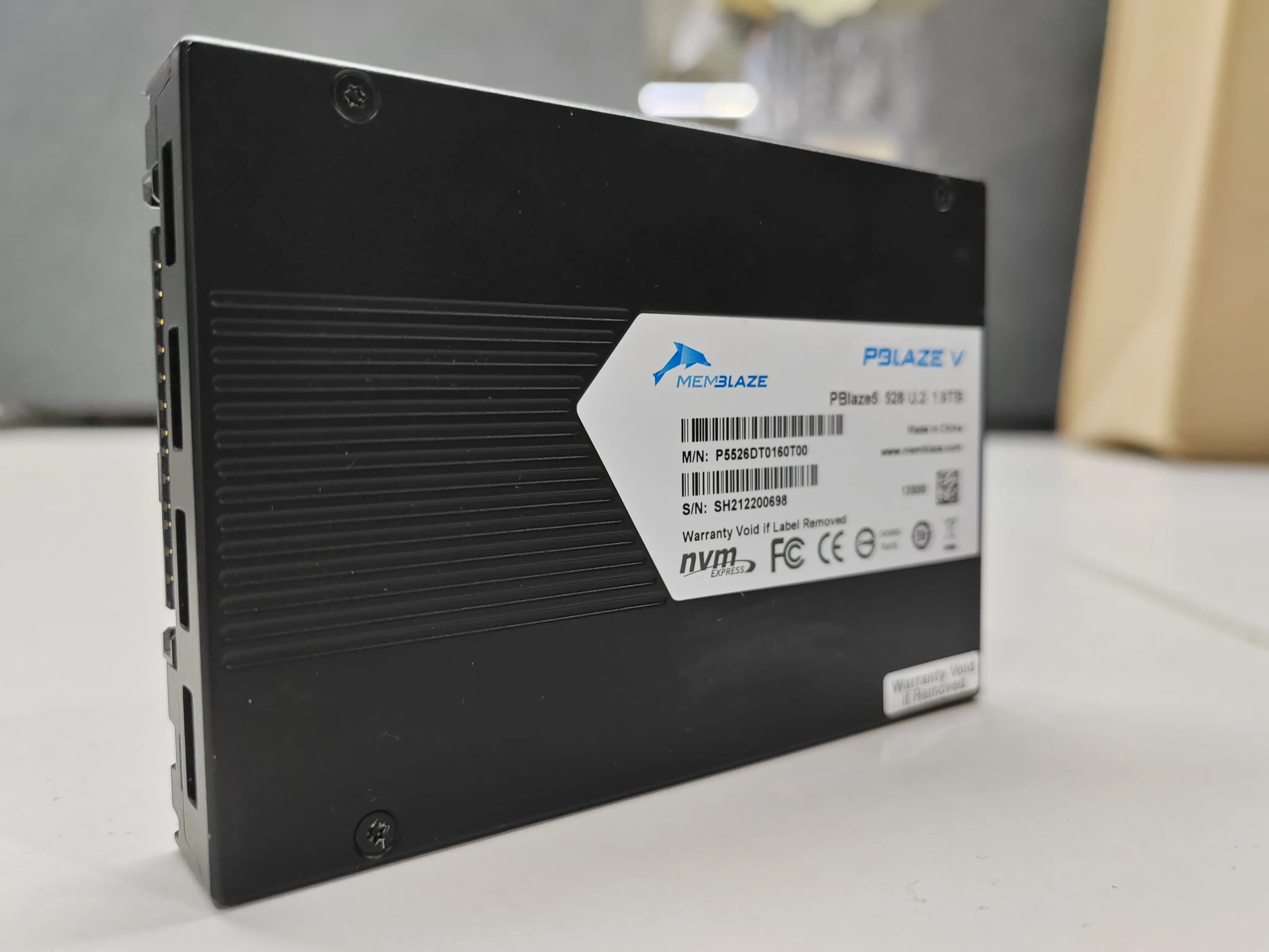 PBlaze5 526 Preço competitivo SSD portátil de alto desempenho U.2 1.6T 2T Enterprise NVMe PCIe 3.0 SSD