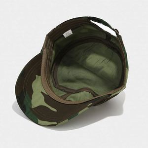 2023 Outdoor Camo Sports <b>Caps</b> Best Quality <b>Summer</b> Fishing Sun Visor Hat <b>Flat</b> Top Camouflaged Baseball <b>Cap</b> Custom Logo Street - Product Image 4