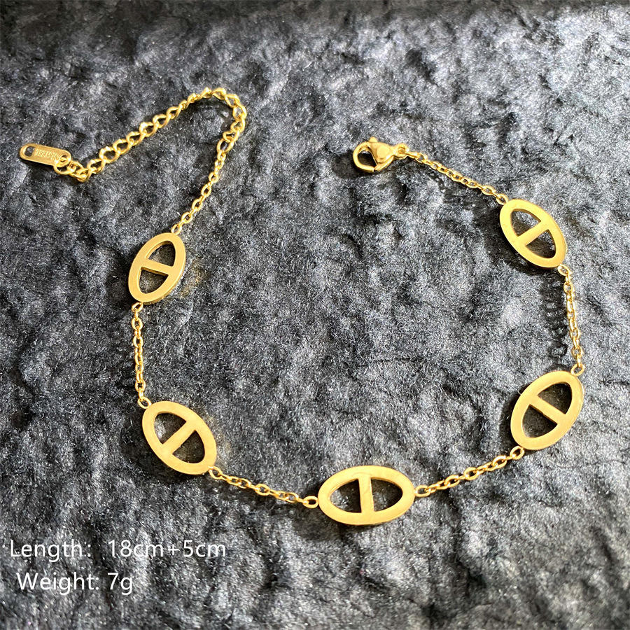 โซ่จมูกหมูทอง