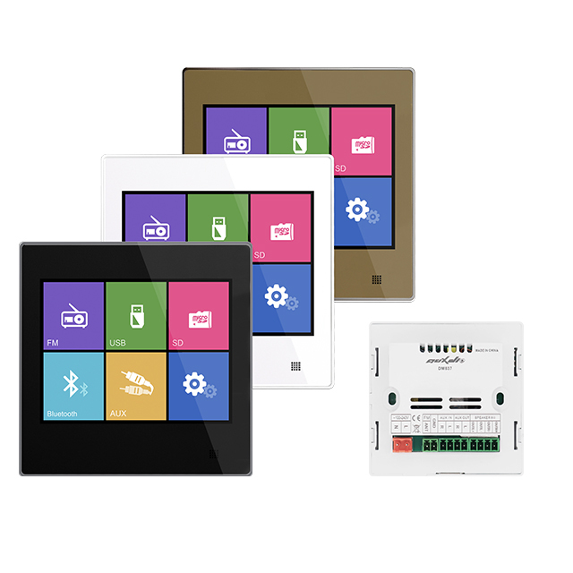 Screen Home Audio Amplifier Commercial Smart Home Android Mini Wall Amplifier