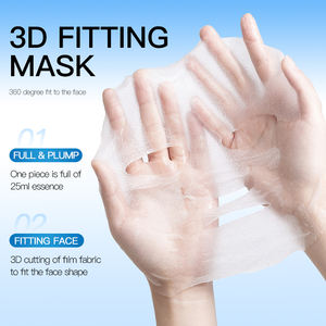 OEM SADOER fabrika toptan huş hyaluronik asit nemlendirici güzellik yüz maskesi cilt bakımı nemlendirici maske kuru ve hasarlı cilt için - Product Image 2