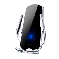 Chargeur de voiture électrique magnétique intelligent sans fil 15W le plus vendu pour téléphone portable, chargeur portable, logo personnalisé
