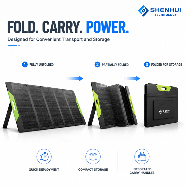 Hot Sale 100W 200W 300W 400W Foldable Solar Panel Portable Monocrystalline Solar Panels ETFE IP67 for Camping RV Power Station