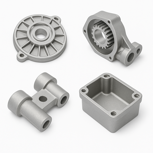 Premium Custom High Precision Molded ADC12 ADC10 A380 Aluminum Alloy Die Casting Components for Electronic Device Structures