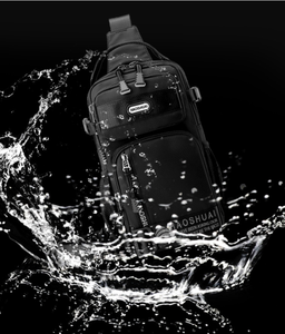 Bolsa de Pecho Multifuncional para Hombre al por Mayor, Bolsa de Mensajero Cruzada Informal, Bolsa de Hombro Individual Portátil - Product Image 2