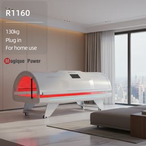 سرير علاج بالضوء الأحمر للجسم بالكامل بتقنية التحفيز الضوئي الحيوي بالأشعة تحت الحمراء الطبية التجارية 660 نانومتر 850 نانومتر مع تقنية PEMF - Product Image 1