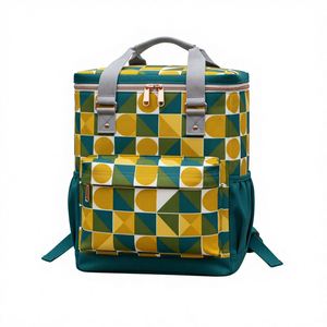 OEM Custom Polyester Casual Soft <b>Cooler</b> <b>Backpack</b> Waterproof Leakproof Insulated Large Capacity Picnic Camping Lunch Low MOQ - Product Image 1