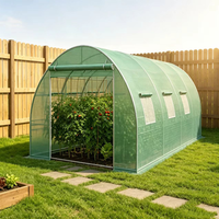 Invernadero de Jardín Personalizado, Invernadero Portátil de Polietileno para Exteriores, Mini Túnel de Cultivo