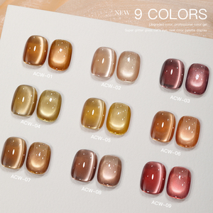 <span class=keywords><strong>Vernis</strong></span> à ongles gel œil de chat marron 15 ml AS, manucure automne-hiver, sans TPO, <span class=keywords><strong>vernis</strong></span> gel magnétique, fournitures semi-permanentes - Product Image 3