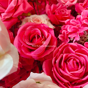 Maggior Quantità di Ghirlande Romantiche Rosse per Decorazioni Nuziali con Fiori da Tavola Realistici e Sognanti - Product Image 5