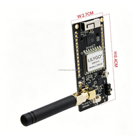 Module sans fil LoRa/WiFi LoRa32 V2.1_1.6 433/868/915Mhz ESP32 avec écran OLED 0,96 pouce et carte SD pour développement