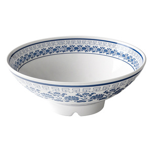 Vajilla de melamina Xiangyuan Meimei, tazones para fideos, tazones creativos de porcelana azul y blanca para fideos y arroz para restaurantes comerciales. - Product Image 5