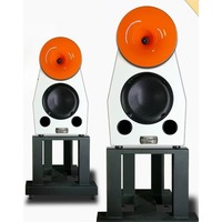 KYYSLB DF-TF8 Enceintes HIFI Fever Amplifier Morning Glory 8 pouces, paire d'enceintes bibliothèque bidirectionnelles grand format haute fidélité pour l'audio domestique