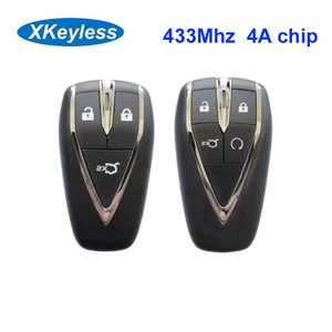 Clé télécommande intelligente OEM d'origine pour Changan <span class=keywords><strong>Auchan</strong></span> X5 CX5 Oshan Z6 X7 Plus, contrôle à distance 433 MHz, démarrage sans clé, démarrage par bouton-poussoir - Product Image 1