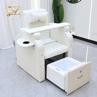 Chaise de salon de beauté personnalisable pour spa des pieds, dossier réglable, chaise de pédicure pour massage des pieds, mobilier de relaxation pour bain de pieds
