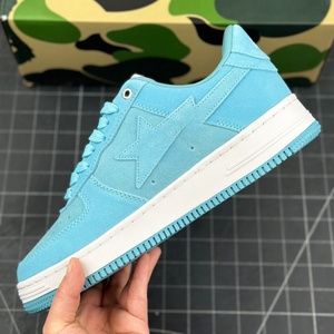 Nuevo en 2026, Calzado de Alta Calidad, Diseño de Lujo, Estilo Bapeed, con Cordones, Malla, Cuero Sintético Patentado, Transpirable, Ligero, Casual, a la Moda - Product Image 6