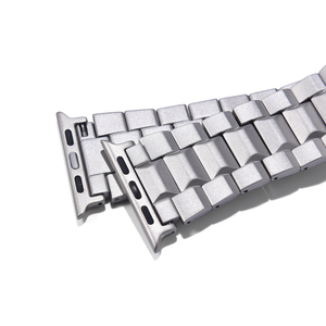 Bracelet de montre en acier inoxydable JAETIUM pour smartwatch, fermoir pliable remplaçable, bracelet en métal durable en titane - Product Image 4