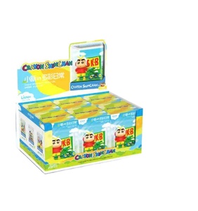 Lot <span class=keywords><strong>de</strong></span> 12 boîtes en gros – Figurines Anime Lianyu Crayon Shin-chan Scènes <span class=keywords><strong>de</strong></span> la vie quotidienne colorées – Collection <span class=keywords><strong>de</strong></span> boîtes mystères pour jouets et cadeaux - Product Image 1