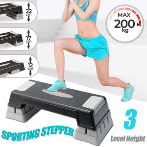CZFIT โรงงานขายตรง แอโรบิกสเต็ปเปอร์ อุปกรณ์ออกกำลังกาย แอโรบิกสเต็ปเปอร์ บอดี้เวิร์คส์ มัลติฟังก์ชั่น แอโรบิกสเต็ปเปอร์ สำหรับทุกเพศ - Product Image 6