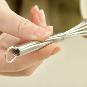 เครื่องตีไข่สแตนเลสแบบใช้มือ สำหรับทำขนม เบเกอรี่ ผสมแป้ง เนย เครื่องมือแบบมือถือ ผลิตที่เจ้อเจียง - Product Image 1