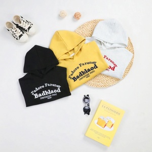 Custom Color Solid Color Autumn and Winter <strong>Hoodies</strong> for Kids 2-12 Kids <strong>Oversized</strong> Kids Sweatshirt with Custom logo Printed - Product Image 3