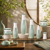 Flacons de lotion en verre exquis, flacons de parfum vaporisateur, pots cosmétiques 130ml 110ml 60ml 40ml 50g 30g, fabricant d'emballages cosmétiques