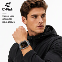 HK84 GPS Outdoor Smartwatch für Herren, AMOLED-Display, IP67 Wasserdicht, Eingebaute LED-Taschenlampe, Stoßfeste Sport-Smartwatch