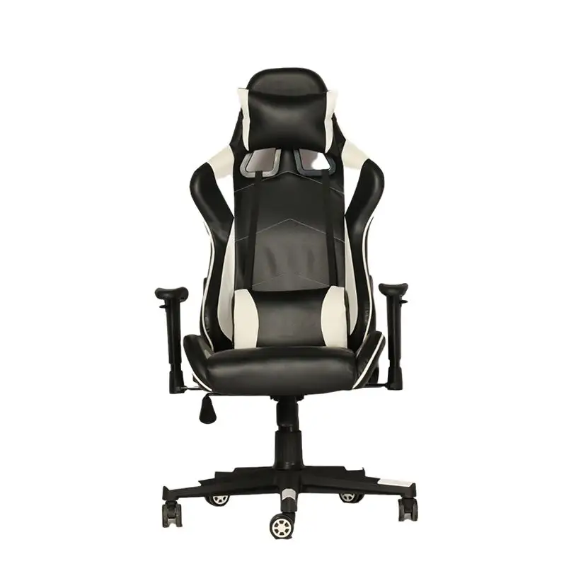 Gaming Chair And Desk Set Back Message Black Yellow Faux Leather For Big Size Japanese Good Quality High Pure Manufacturer