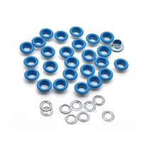 Œillets métalliques colorés en fer peint de 5 mm, sans plomb ni nickel, couleur personnalisée, pour vêtements, sacs, chaussures, cuir - Vente en gros