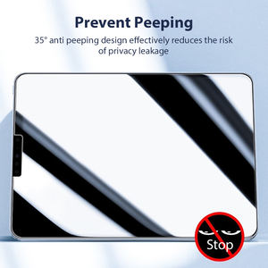 Protector de Pantalla de Privacidad de 180 Grados para iPad <span class=keywords><strong>10</strong></span> 9.ª <span class=keywords><strong>10</strong></span>.ª Gen <span class=keywords><strong>10</strong></span>.9 Pro 12.9 11 6.ª Air <span class=keywords><strong>5</strong></span> 4 <span class=keywords><strong>10</strong></span>.2, Película de Vidrio Templado Anti-Espía - Product Image 3