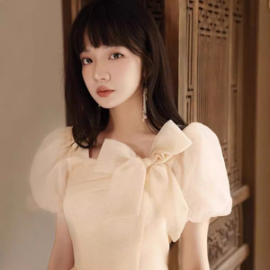 Abito Lungo NPF da Donna, Vestito Estivo, Abito da Quinceañera, Abito da Sera di Lusso, Abito Casual, Abito Formale, Abito da <span class=keywords><strong>Damigella</strong></span> - Product Image 4