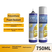 Scellant et colle en mousse de polyuréthane de 750 ml pour l'étanchéité et l'imperméabilisation des constructions, vente en gros auprès du fabricant