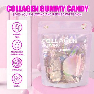 Gomitas <span class=keywords><strong>de</strong></span> Colágeno HDK en Forma <span class=keywords><strong>de</strong></span> Oso, Multivitamínicas, con Calcio y Zinc, Nutrición Diaria Masticable, Marca Privada Personalizada - Product Image 1