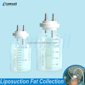 Botella para Recolección de Grasa Esterilizable a Alta Temperatura con Tapa de Silicona para BBL y Transferencia de Grasa de Gran Volumen en <span class=keywords><strong>Senos</strong></span> - Product Image 1