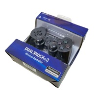 Manette de jeu sans fil avec moteur de vibration pour console de jeu P3, matériau ABS, design ergonomique, options multicolores, compatible