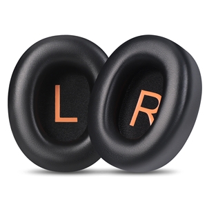 Coussinets d'oreille de remplacement en cuir pour écouteurs QCY H3/ H3 Lite, <span class=keywords><strong>TOZO</strong></span> HT2 (noir), housse pour écouteurs - Product Image 1