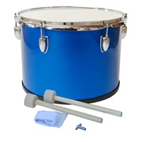 Factory Wholesale Blue Wooden14 Inch Single Headed Snare Drum Percussion Instrument