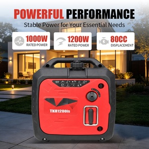Générateur d'énergie à onduleur silencieux TKH1200is 1100W 1200W pour usage domestique, à essence, vente en gros - Product Image 3