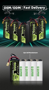 แบตเตอรี่ LiCoO2 6S 22.2V 9000mAh 50C รองรับการคายประจุต่อเนื่องสูง พร้อมหัวต่อ XT60 น้ำหนัก 1000 กรัม สำหรับจ่ายไฟ โดรน UAV สำหรับงานอุตสาหกรรมและการทำแผนที่ - Product Image 2