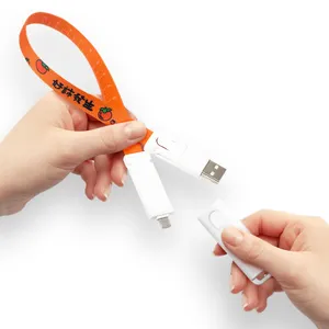 6ใน1พวงกุญแจชาร์จ USB ขนาดเล็กแบบสั้นใช้ได้กับโทรศัพท์มือถือทุกรุ่น - Product Image 5