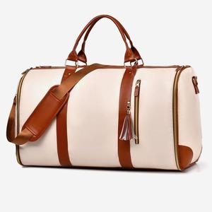 Bolsa de Viaje Ecológica para Mujer con Correa Ajustable, Tela Oxford Transpirable y Cierre de Cremallera - Product Image 2