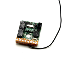 Récepteur RF 433 MHz haute capacité pour garage, mini-récepteur 12/24 V, 2 canaux