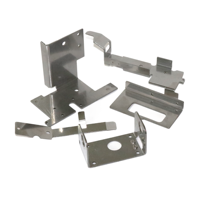 OEM personnalisé 430 304 pièces de tôle d'acier inoxydable pliage estampage avec service de zingage