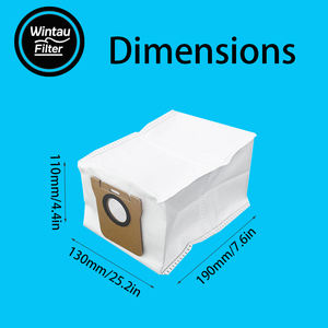 Bolsa de Filtro de Polvo para Aspiradora Compatible con Dreame L20 ultra X20 Pro X20 <span class=keywords><strong>Plus</strong></span> L10s ultra L10 ultra <span class=keywords><strong>Xiaomi</strong></span> <span class=keywords><strong>X10</strong></span> <span class=keywords><strong>Plus</strong></span> S10 Robot - Product Image 4